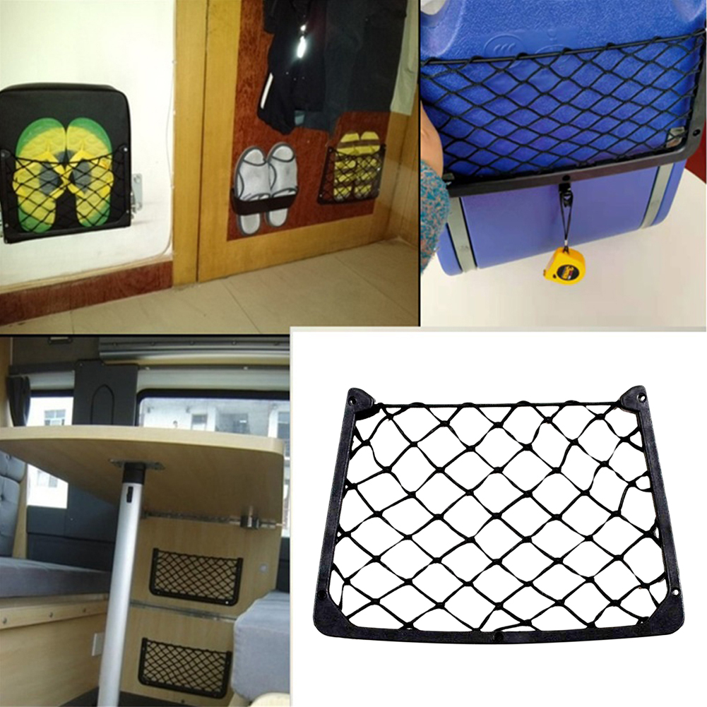 Magazine Holder Rack - Auto-Rücksitz-Aufbewahrungsnetz, elastisches Cargo-Netz, Zeitschriftenhalter, Ablage für