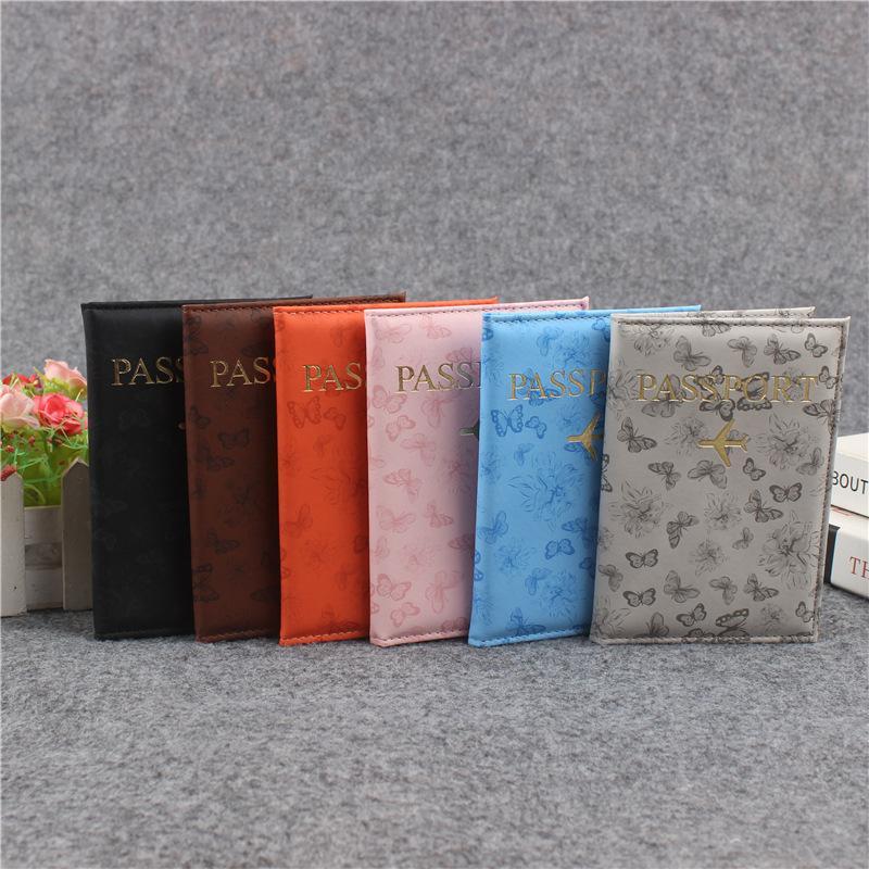 Index Card Holder - Reisepasshülle aus PU-Leder für Männer &