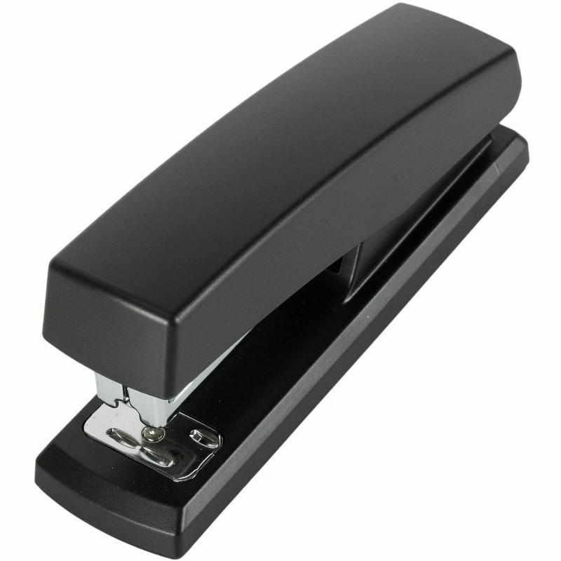 Stapler Half Strip - BSN03197, Halbstreifen-Heftgerät, 1 Stück, Schwarz
