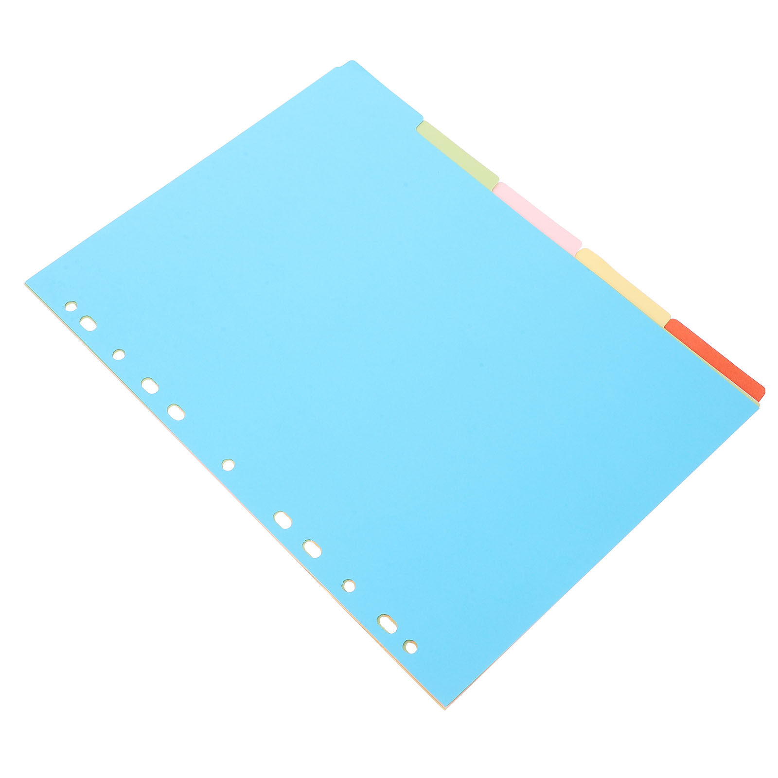 Tab Divider A4 - 5 Blatt A4 Notizbuch-Trennblätter, Einsteckblätter für