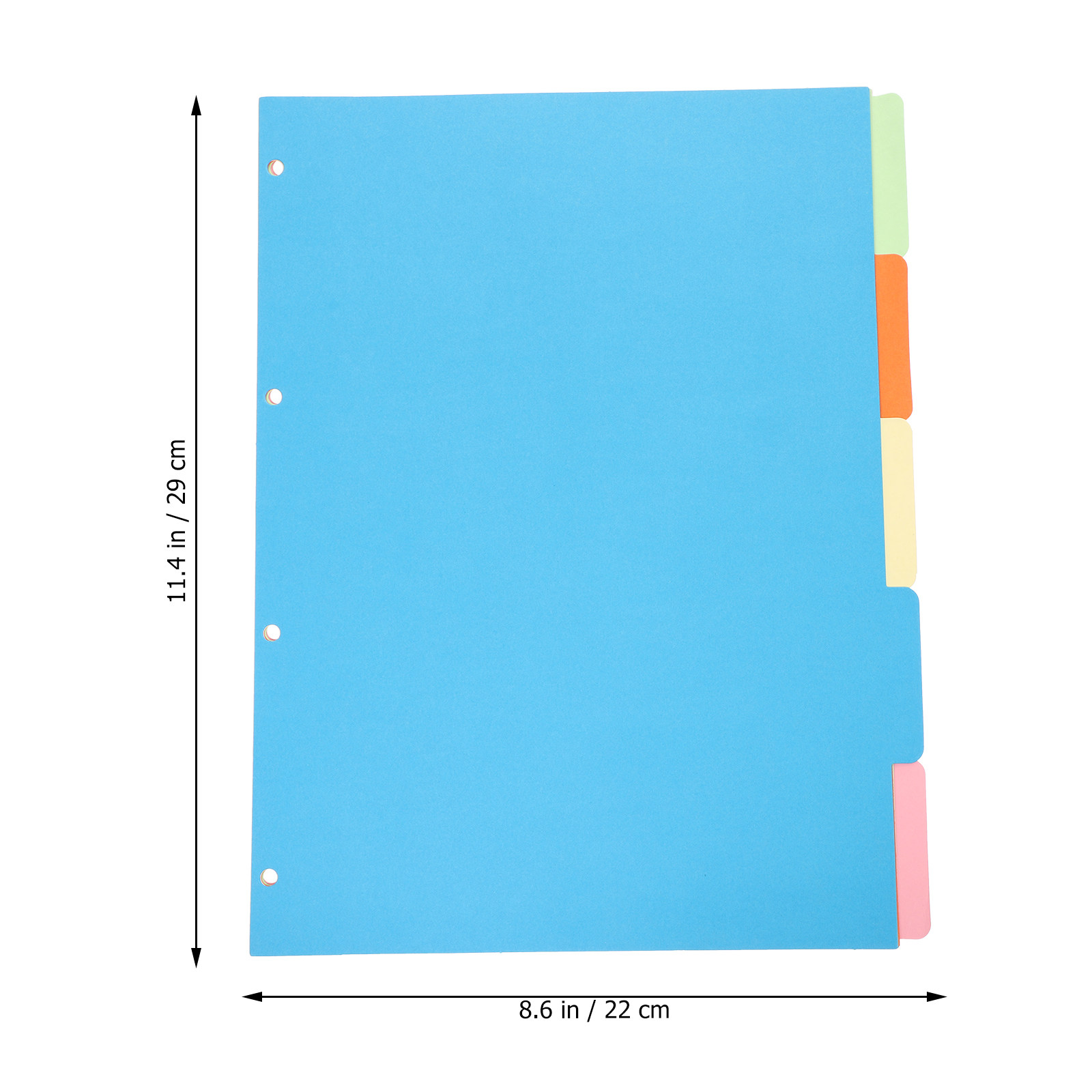 10 Stück Ordner-Trennblätter,  – Tab Divider A4 Bewertung und Preis