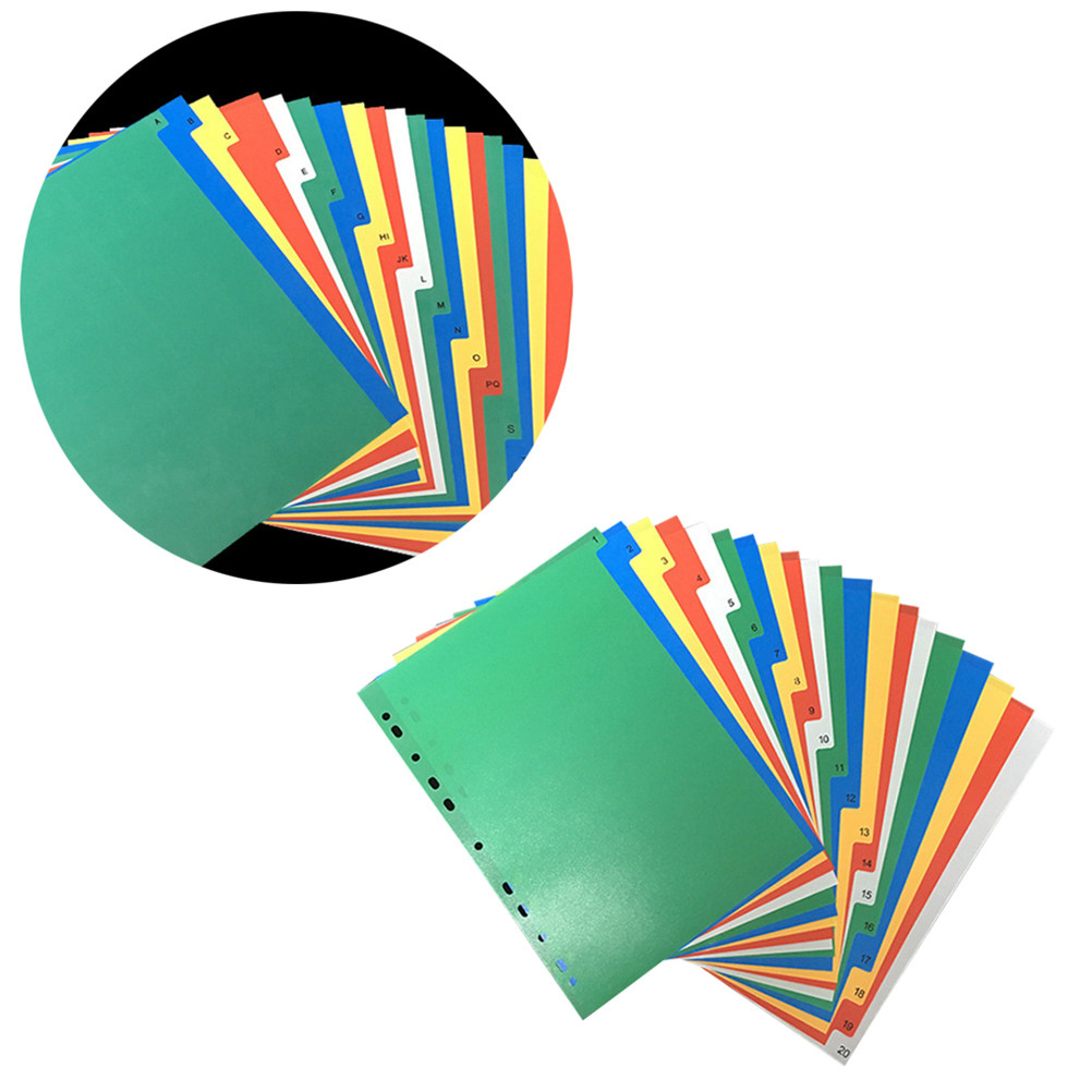 A4-Registerkarten, 40er-Pack,  – Tab Divider A4 Bewertung und Preis
