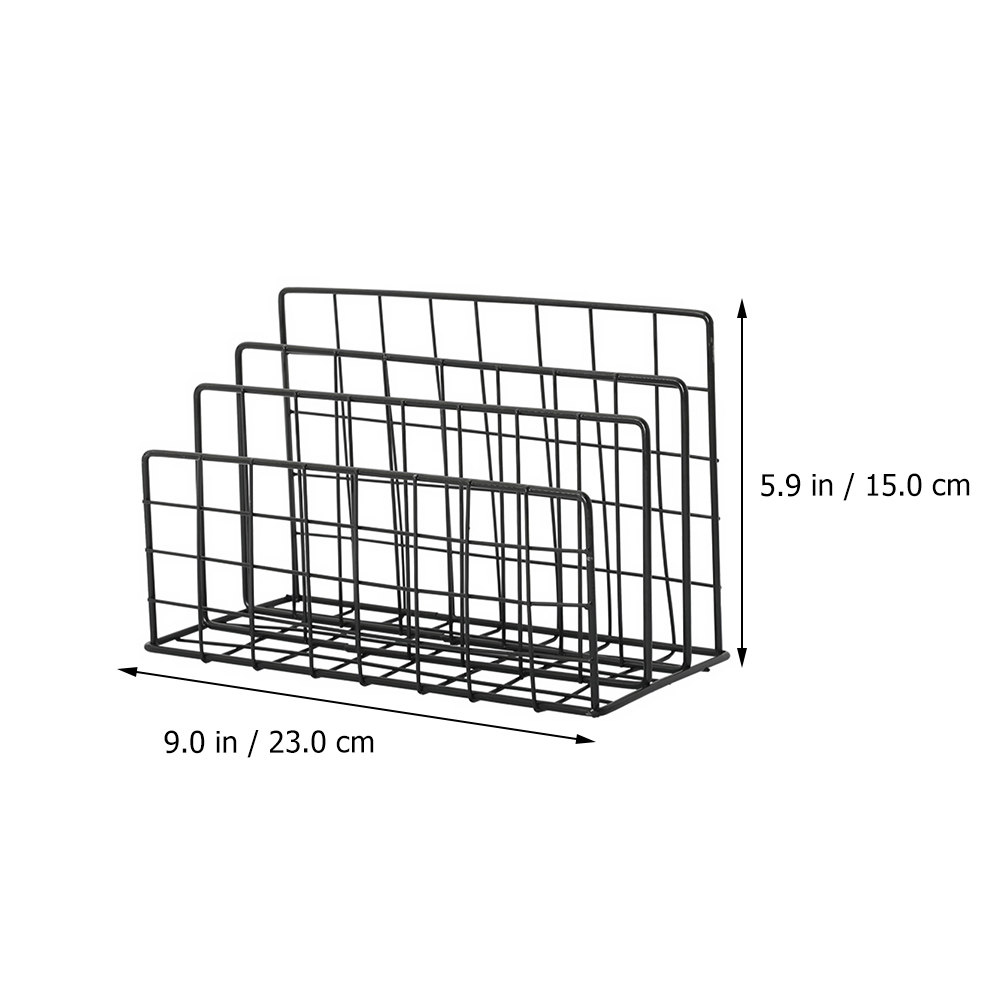 Desktop-Brieforganizer, Metall – Magazine Holder Rack Bewertung und Preis